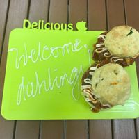 Chick’n scone at Dajen Eats in Eatonville