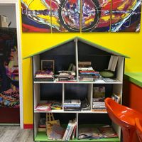 Library  at Dajen Eats in Eatonville