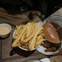 Pulled oumph burger  at Göteburgare Vegan in Gothenburg