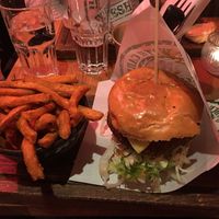Brit Inger with sweet potato  at Göteburgare Vegan in Gothenburg