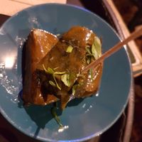 Stuffed vine leaves at My Village Hawraman Cafe in North West London