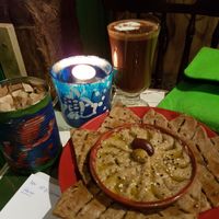 Babaganoush (aubergine) at My Village Hawraman Cafe in North West London