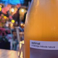 Orange wines at Simbiosis in Ibiza