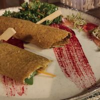 Rollitos de lino at Simbiosis in Ibiza