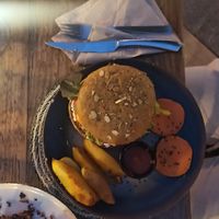 Hamburguesa at Simbiosis in Ibiza