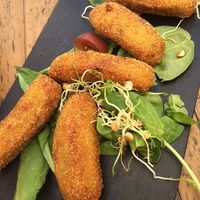 Scrumptious croquettes at Simbiosis in Ibiza