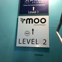 Top level at Moo Gourmet Burgers in Manly