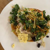 Roasted scramble taco  at Veg on the Edge in Santa Cruz