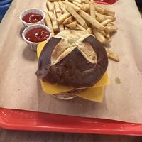 Burger   at Veg on the Edge in Santa Cruz