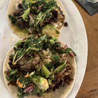 Veg tacos   at Veg on the Edge in Santa Cruz