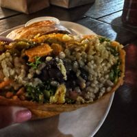 Shiitake mushroom wrap   at Veg on the Edge in Santa Cruz