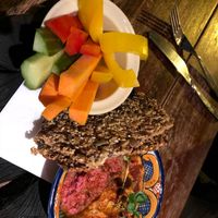 Two type hummus dip at Dwell in Bergen