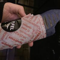 One wasn’t enough. 😋 at Falafel Bro - Oruzheynyy in Moscow