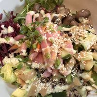 Vietnamese bowl  at Goatocado in Richmond