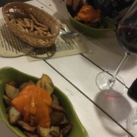 Patatas bravos  at Pitacasso in Sevilla