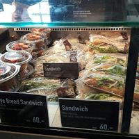 Hummus sandwich at CPH - Lagkagehuset - T2 in Copenhagen
