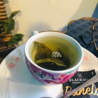 Coca leaf tea at Etnia Arte y Sabor in Salento