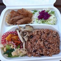 Large bento at Vegefirst in Nagoya