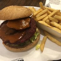 Burger de quinoa at Bacoa - Universitat in Barcelona