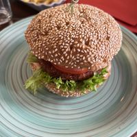 Most wanted burger  at Veggie Kitchen in Marktheidenfeld