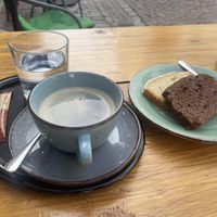 Und noch einen veganen Kuchen 😋  at Veggie Kitchen in Marktheidenfeld