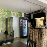 Order at the counter at Veggie Kitchen in Marktheidenfeld