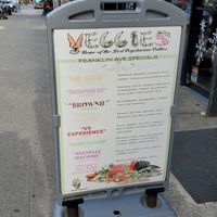 sign at Veggies in Brooklyn