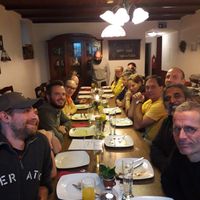 Ready..   After dinner feeling satisfied  at Fair Liebt in Wiesbaden