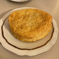 Sardinian treat with tomato  at Coccodi il Dolce e il Salato in Cagliari