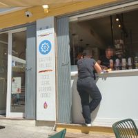 Outside at Coccodi il Dolce e il Salato in Cagliari