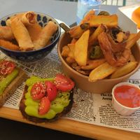 Vegan board at Coccodi il Dolce e il Salato in Cagliari