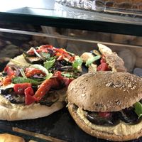 prepared goods im counter   at Coccodi il Dolce e il Salato in Cagliari