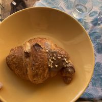 Veganes Croissant mit Haselnusscreme  at Coccodi il Dolce e il Salato in Cagliari