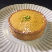 sweet potato tart  at Zhen De Coffee in Taipei