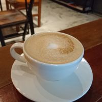 Cappuccino at Zhen De Coffee in Taipei