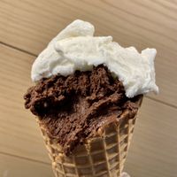 Delicious vegan ice cream 🍦  at Crna Ovca in Belgrade