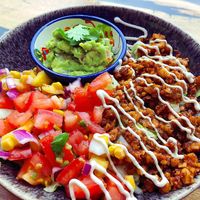 Mexicana Bowl  at Lone Wolf Cafe in Coggeshall