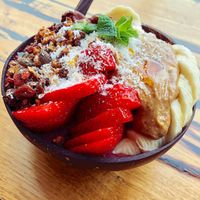 Açai Bowls  at Lone Wolf Cafe in Coggeshall