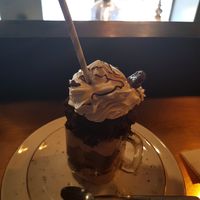 Vegan banana freakshake at Holy Donut - Vokiečių in Vilnius