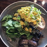 Tofu scramble  at Addington Coffee Co-op in Christchurch