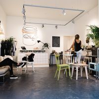 Inside the DIY Soap store.  at DIY Soap in Leiden