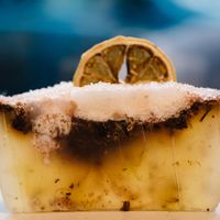 Organic Soap with patchoeli scent and sea salt at DIY Soap.  at DIY Soap in Leiden