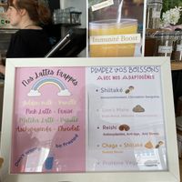 Menu   at Alive in Geneva