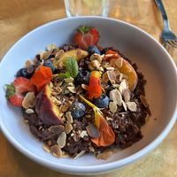 Oatmeal bowl  at Regeneracja in Warsaw