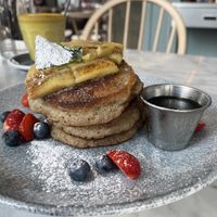 Vegan Pancakes   at Greasy Spoon - Hagagatan in Stockholm