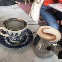 Chai latte   at Greasy Spoon - Hagagatan in Stockholm