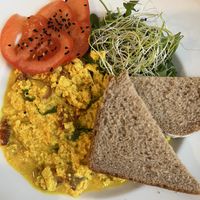 Tofu scrambled   at Jaglana in Poznan