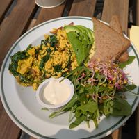 Scrambled tofu - 4.5/5 at Jaglana in Poznan
