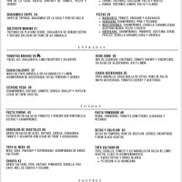 Carta  at Veda Restaurante in Miraflores