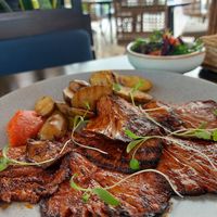 Muschroom anticucho at Veda Restaurante in Miraflores